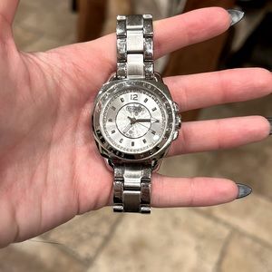 Coach brand Silver watch
